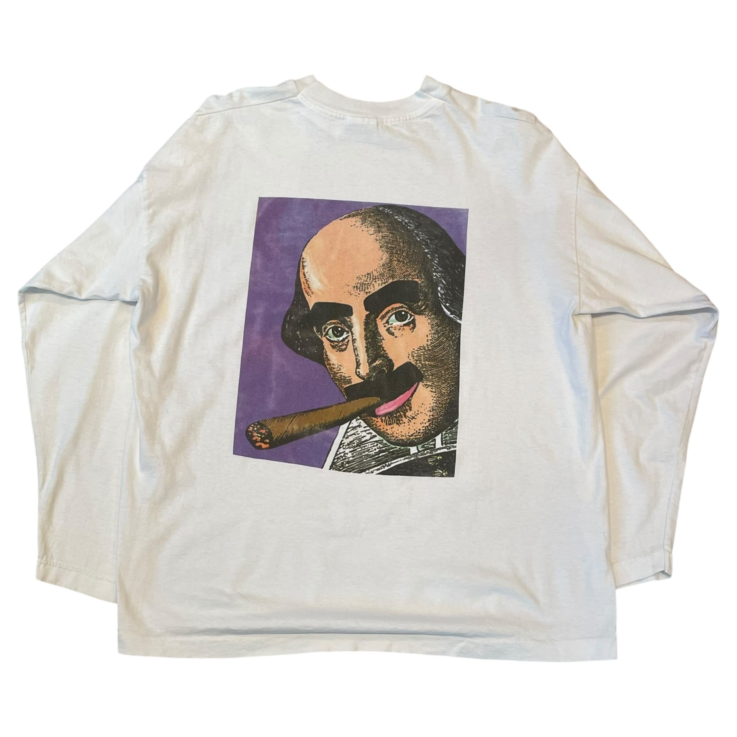90s William Shakespeare "the REDUCED SHAKESPEARE COMPANY" L/S T-shirt