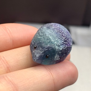 30ふっくらフローライトハリネズミさん