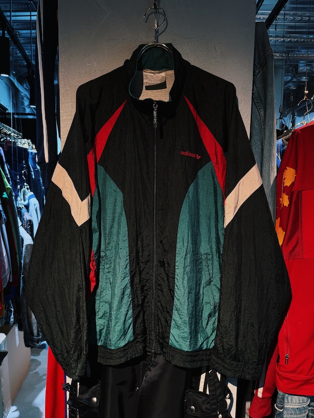 【D4C】80's vintage "adidas Originals" switching design track jacket