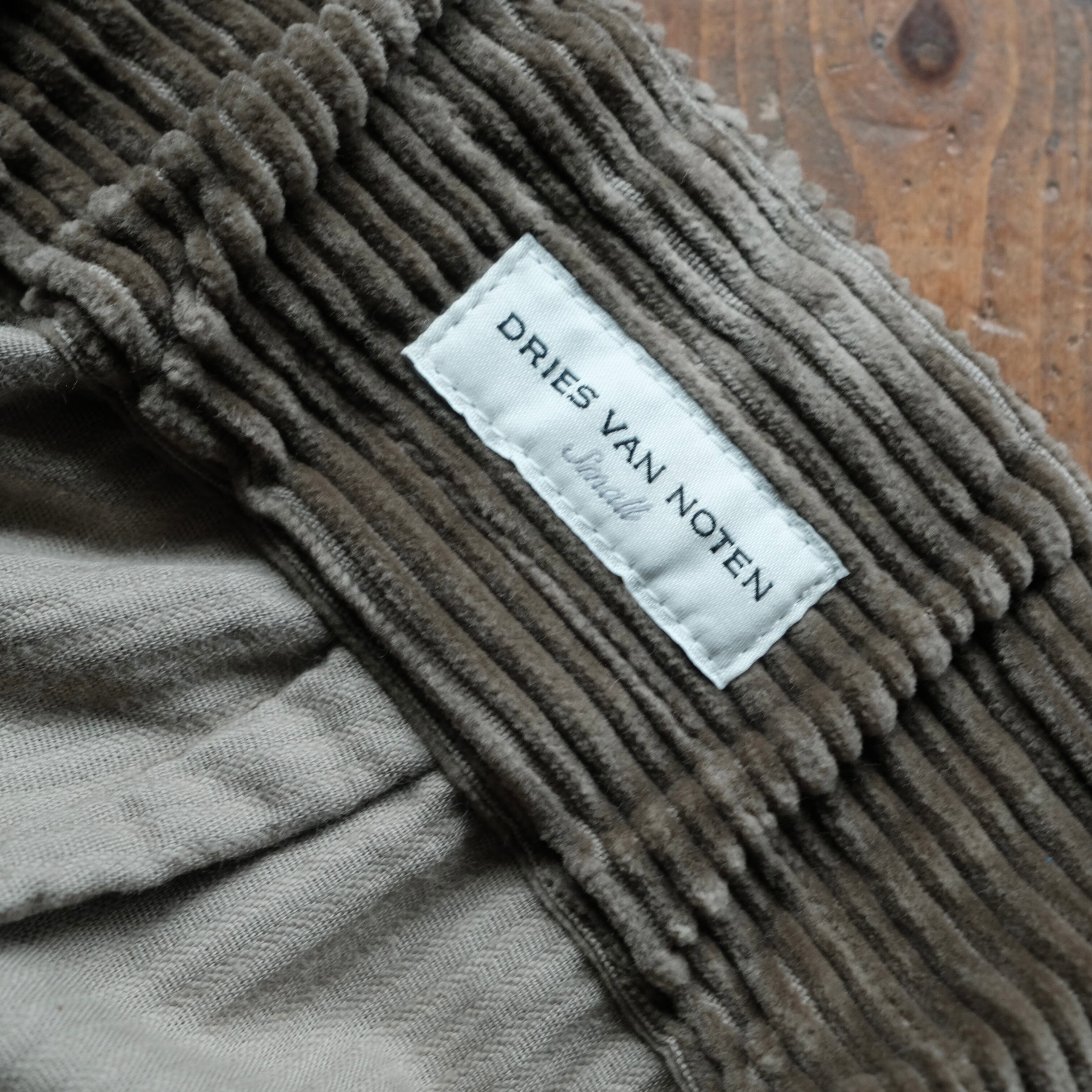 DRIES VAN NOTEN CORDUROY WIDE PANTS | safarionline