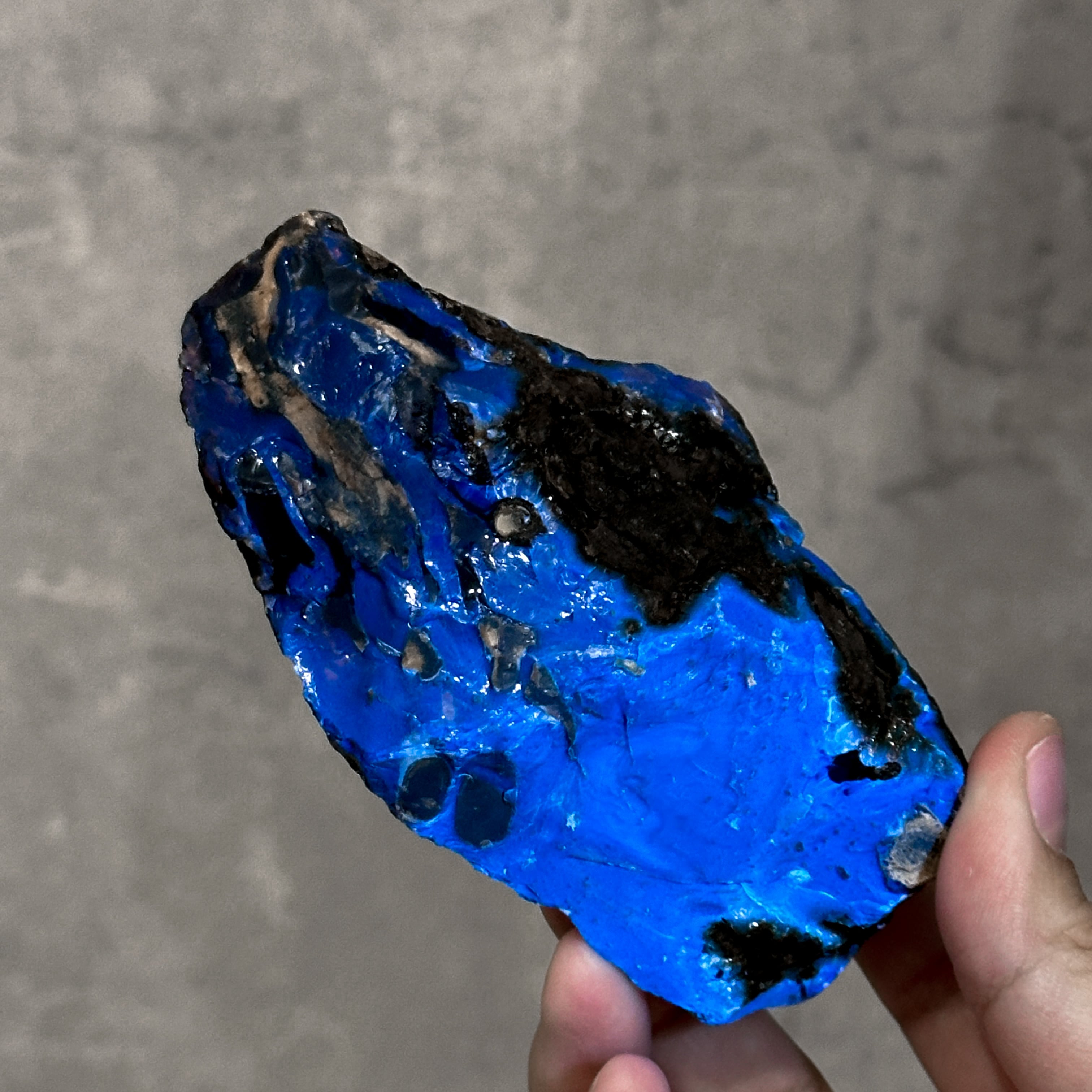 天然琥珀ブルーアンバー63◇ Blue Amber ◇ 天然石・鉱石