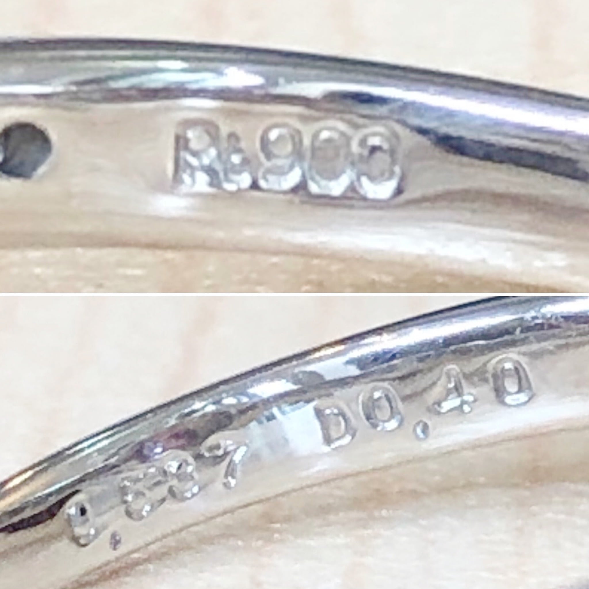 ✨希少✨レア❣️パパラチアサファイア！ダイヤ Pt900 プラチナ リング