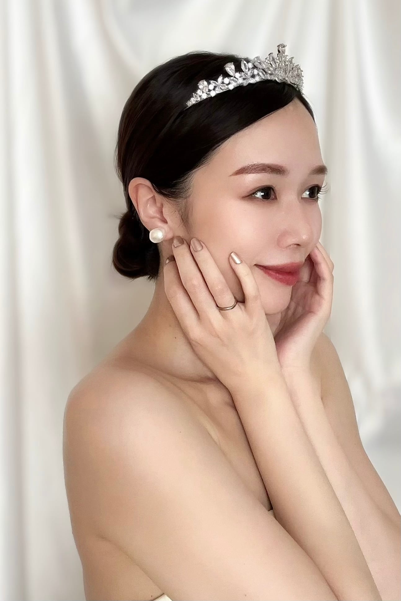 ジルコニアティアラ ~ブライダルティアラ~ ≪ZT-05≫ | DisMoiディモア