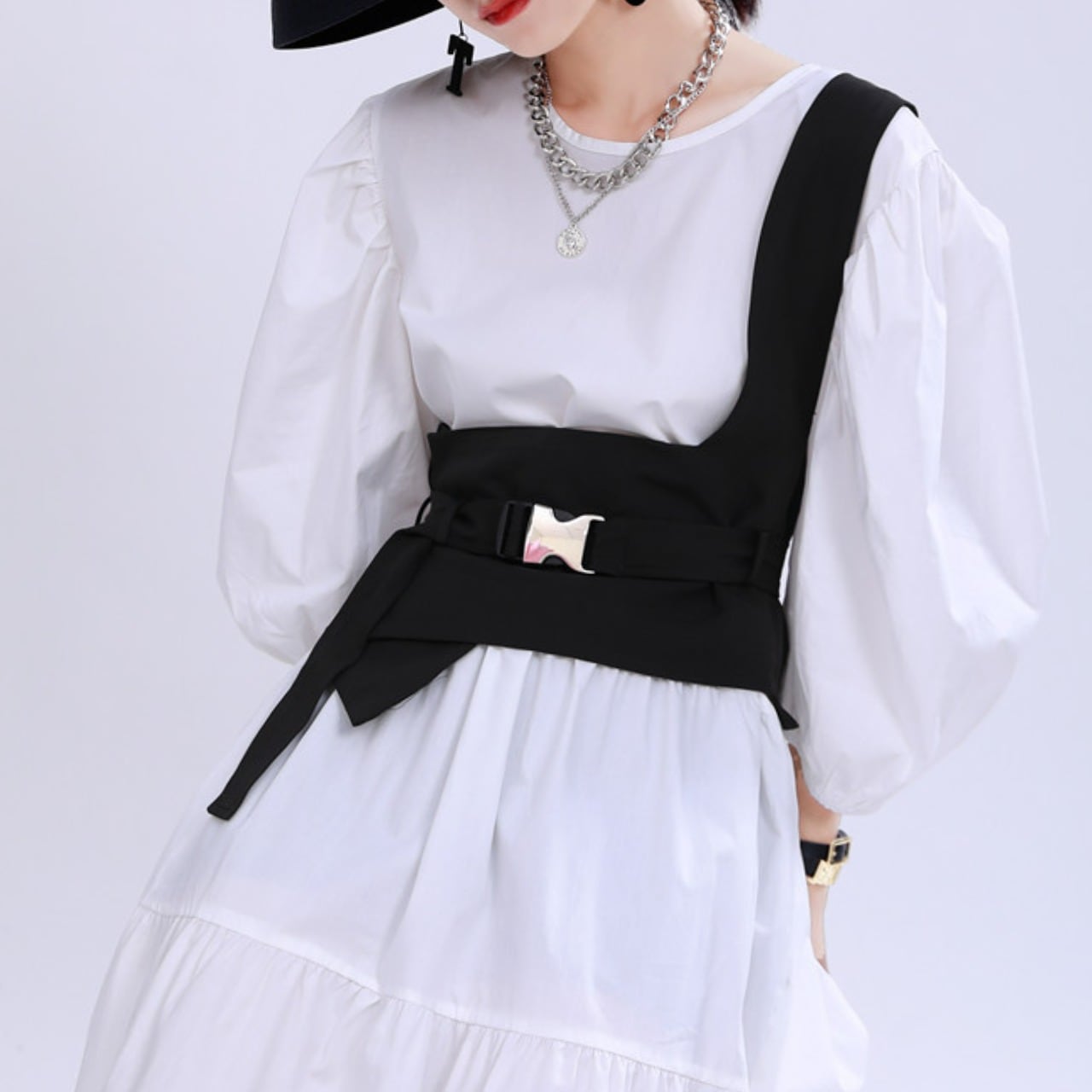 Accent Waistmark Buckle Belt 00492