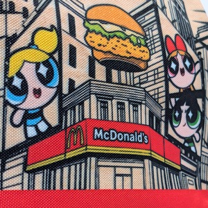 【 McDonald's × The Powerpuff Girls 】ロープショルダーバッグ / マクドナルド / パワーパフガールズ〚アメリカン雑貨 アメトイ〛