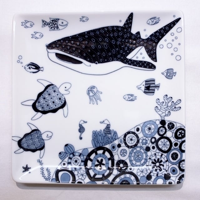 長崎】波佐見焼 Natural69 正角皿 | 九州みやげ いろはや出島本店