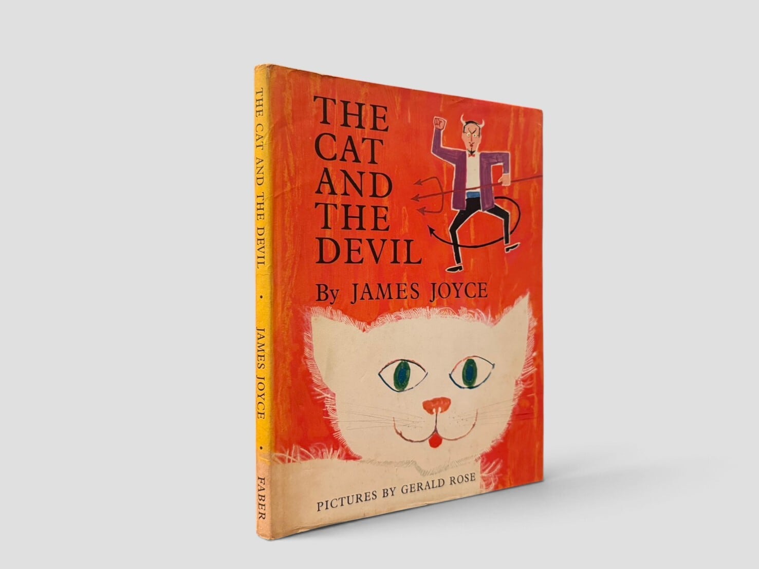 【RL205】【FIRST U.K EDITION】The Cat and the Devil(1965) /James Joyce
