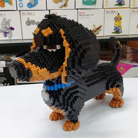 BALODY ブロック 犬 いぬ ビルディングブロック 動物 ミニブロック