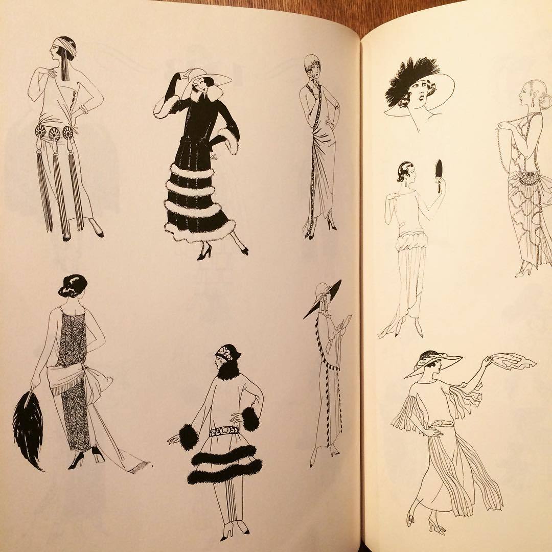 1920年代ファッションイラスト集「French Fashion Illustrations of the Twenties」 - 画像2