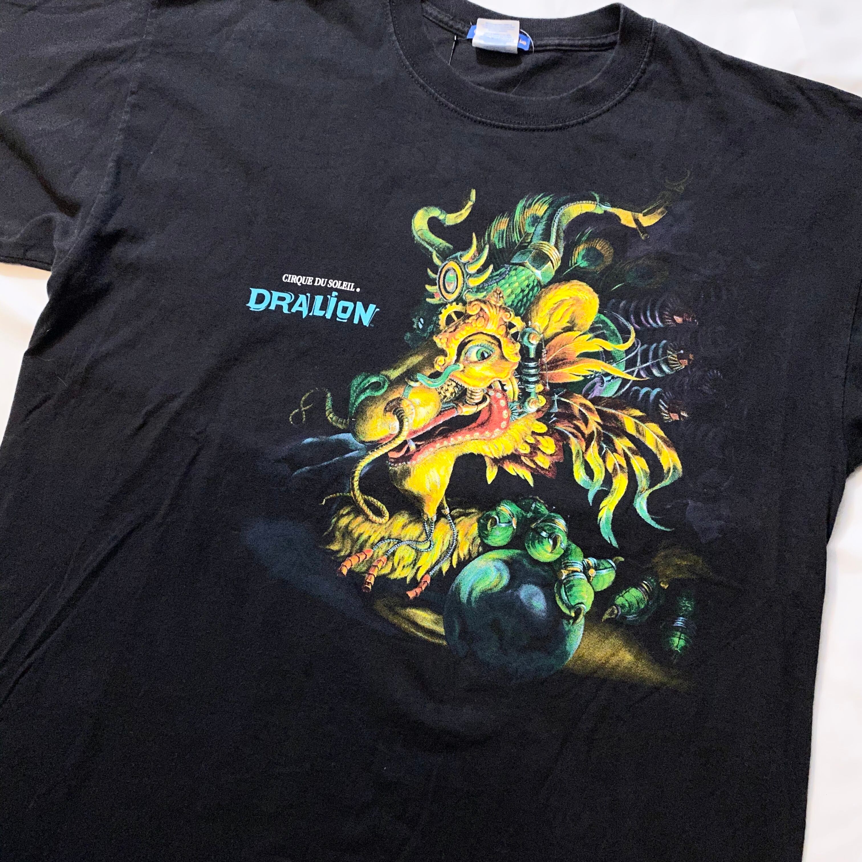 CIRQUE DU SOLEIL both sides print tee “dralion” | NOIR ONLINE