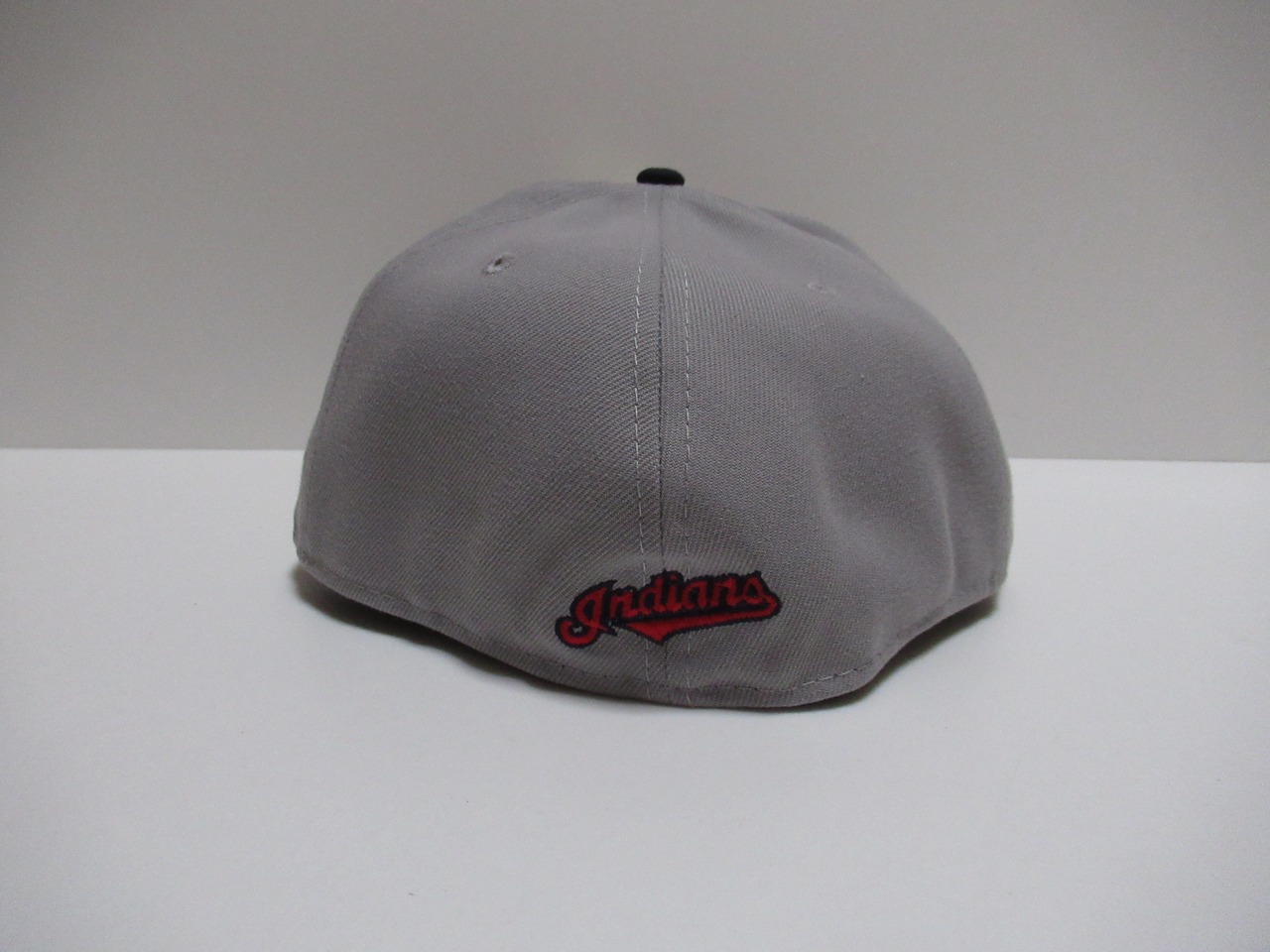NEW ERA 59fifty Cleveland Indians インディアンス CAP Gray×Navy