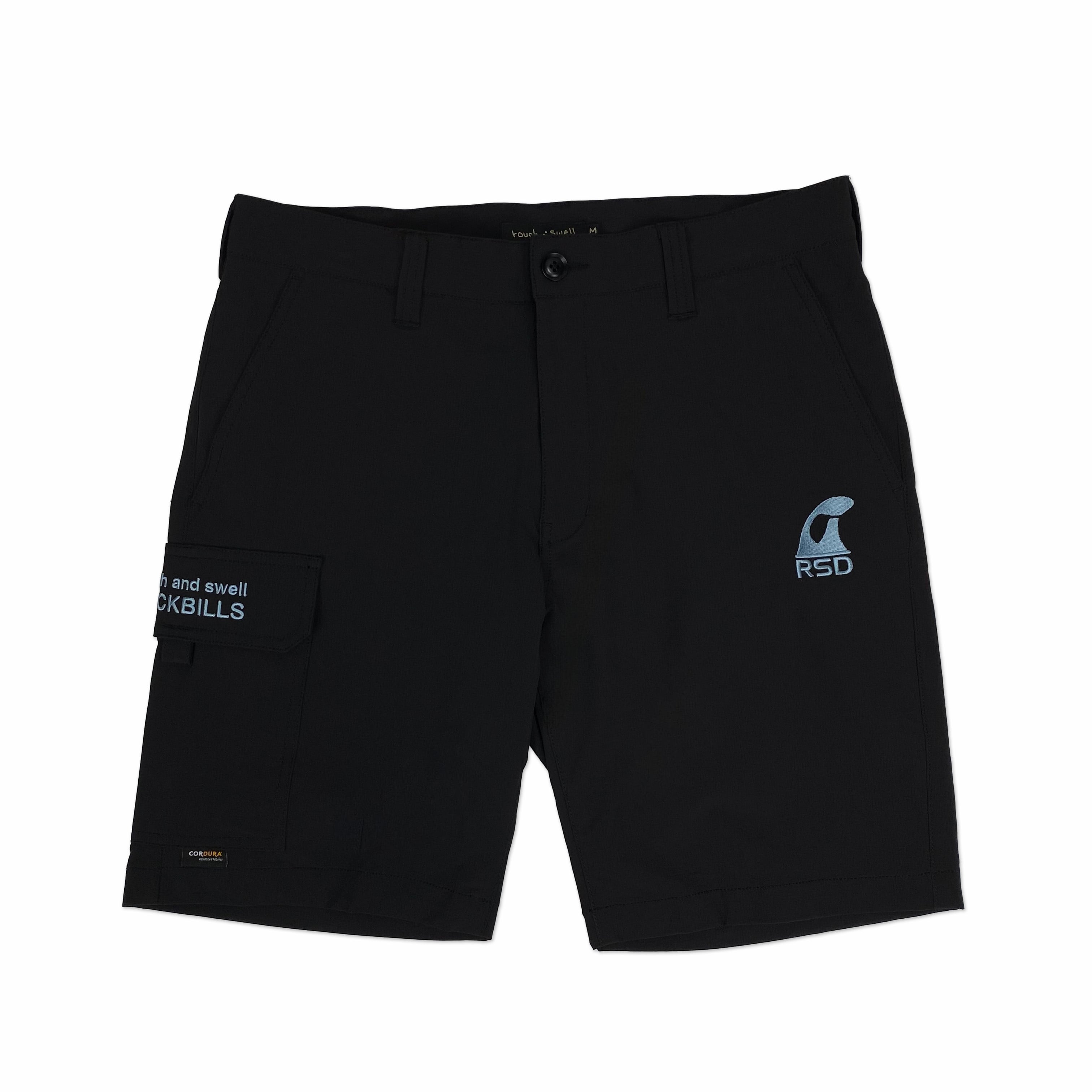 rough & swell】《MEN'S》BIG WAVE TOUR SHORTS (BLACK) | Sandy GOLF