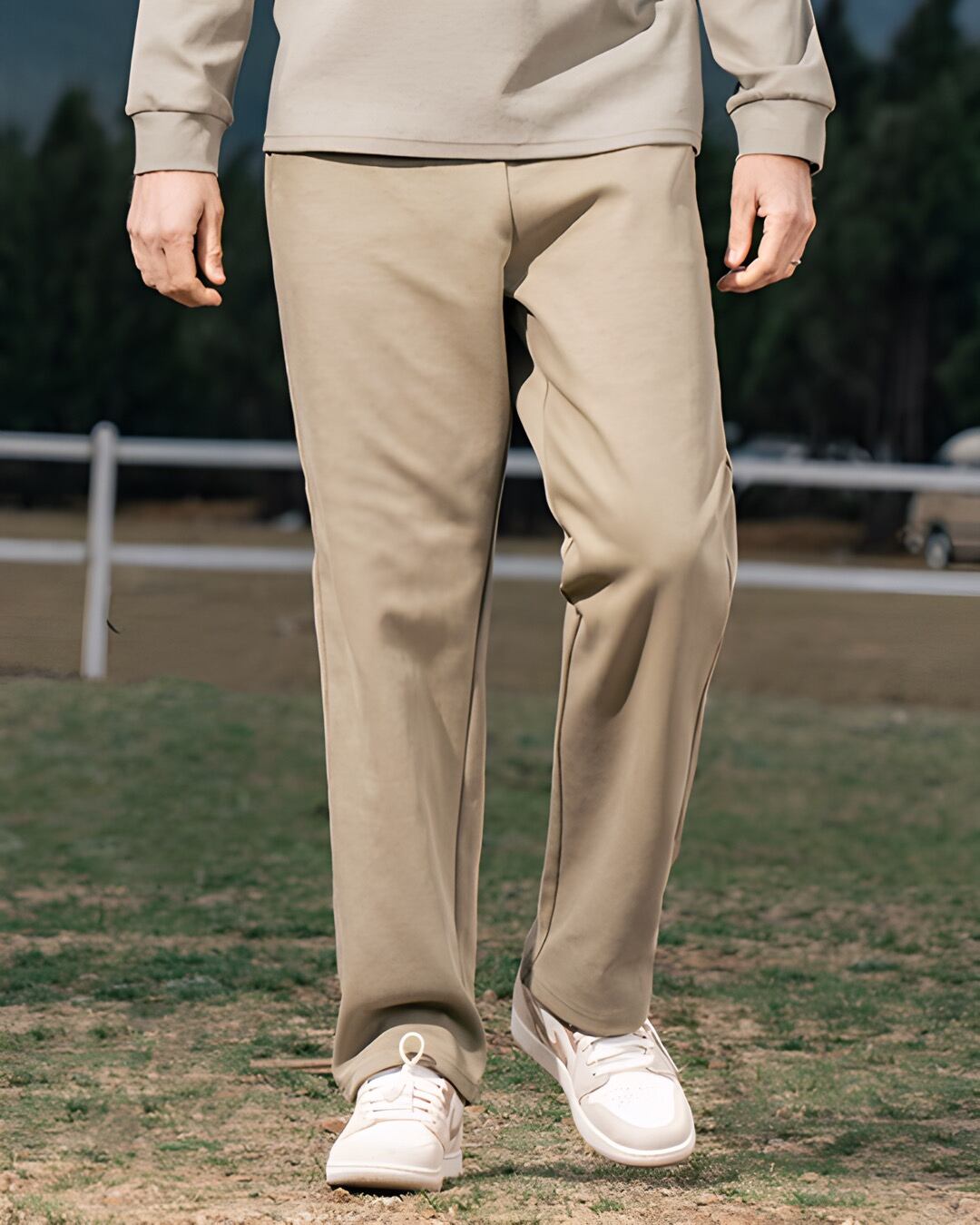 ストレート スウェットパンツ 4色 E0113