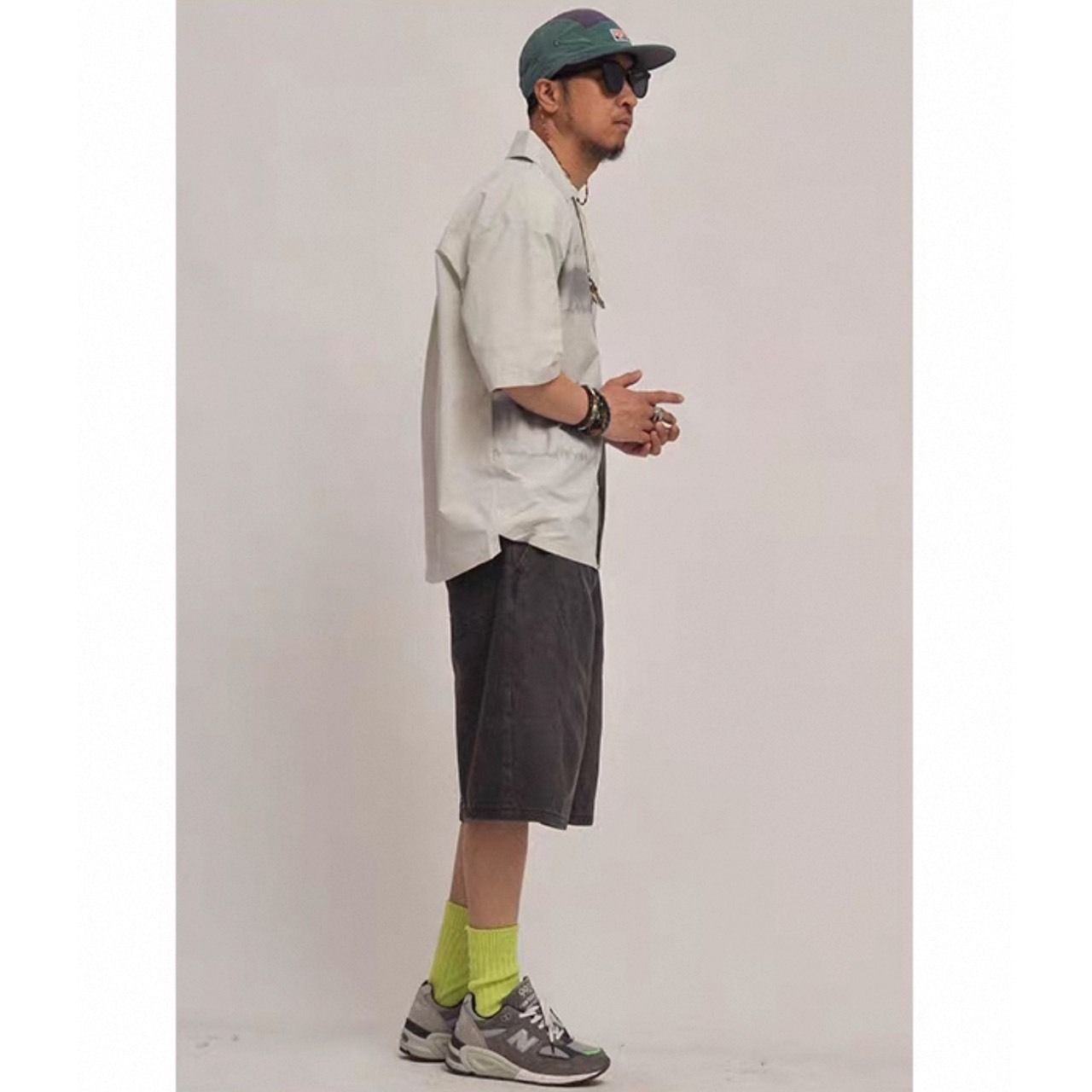 Tie dye wave pattern shirt 1451 - 10