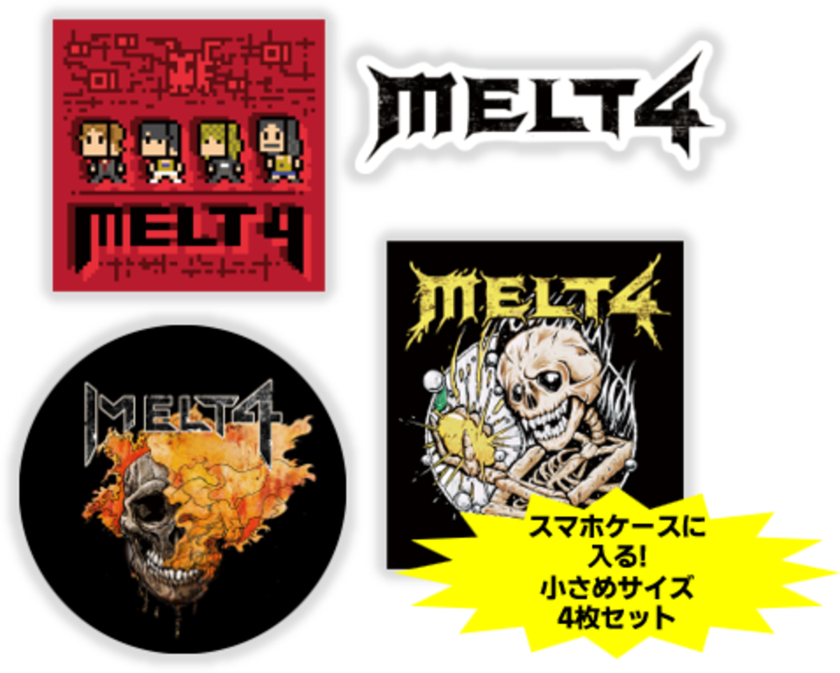 ☆スマホケースに入る☆ステッカーセット | MELT4 OFFICIAL SHOP