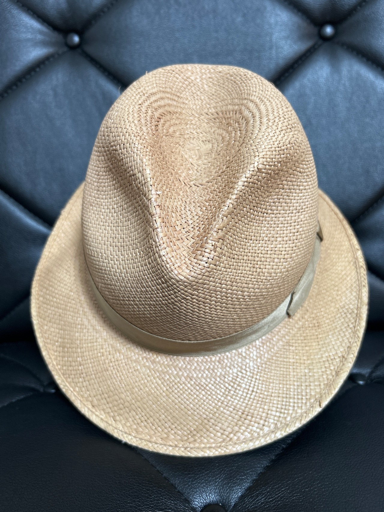 ボルサリーノ ストローハット ユニセックス