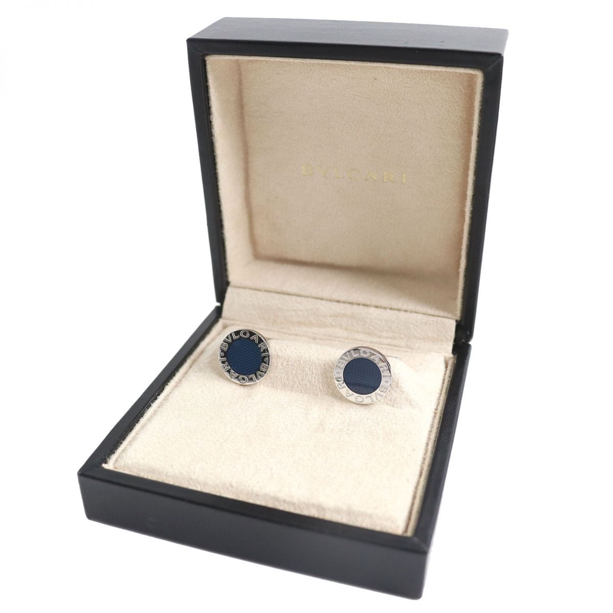 美品△BVLGARI ブルガリブルガリカフス カフスボタン 美品△BVLGARI ブルガリブルガリカフス カフスボタン
