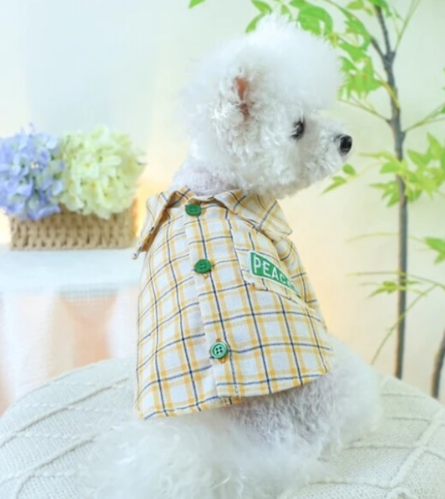 シャツ 服 犬用 春夏 ペット用品 BQ2739