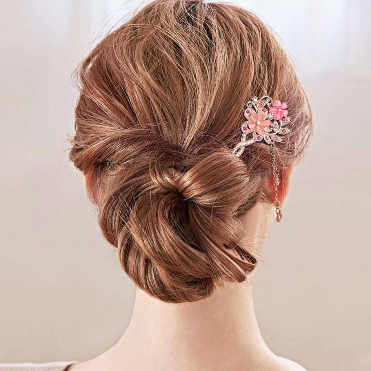 かんざし屋wargo 銀蛇花一本簪　光猫灯籠一本簪　2点セット かんざし屋wargo 銀蛇花一本簪 光猫灯籠一本簪 2