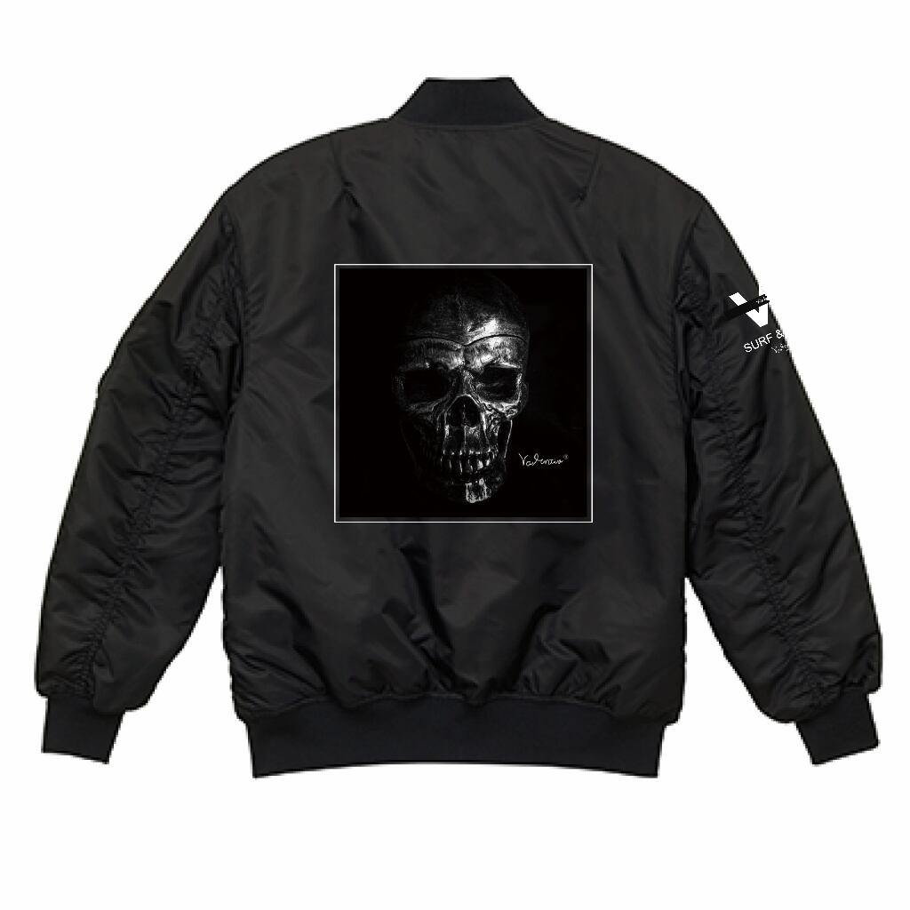 （両面印刷）United Athle タイプ MA-1 ジャケット（中綿入）