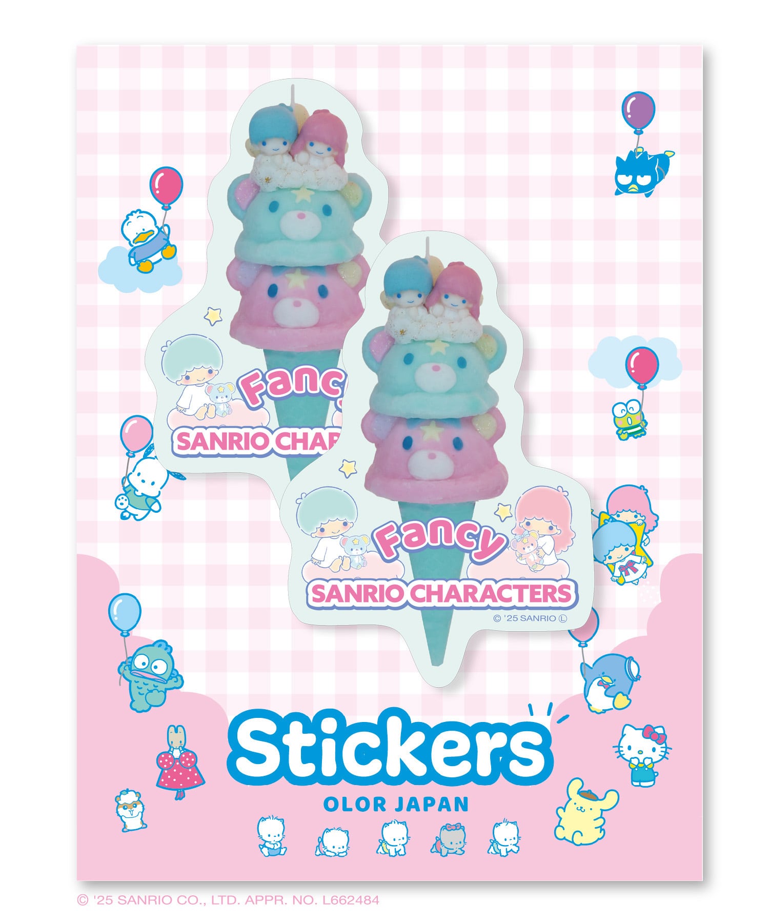 Sanrio Characters Stickers | OLOR JAPAN CANDLE COLLECTION