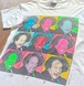 80s  THE THREE STOOGES  〝  LARRY 〟collage print T-Shirt Size MEDIUM