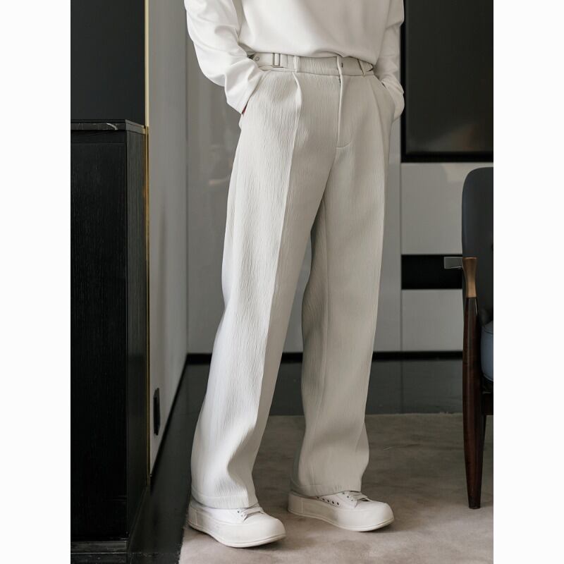 センタープレスカラーパンツ C10255