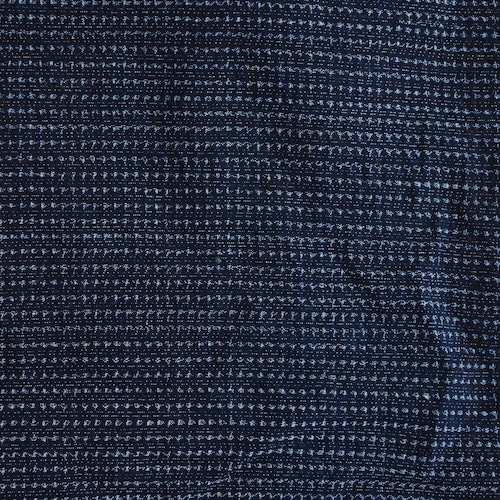 書生絣 古布 藍染 木綿 ジャパンヴィンテージ ファブリック テキスタイル 大正 昭和 A2 | Kasuri Fabric Japan Vintage Indigo Cotton Scraps