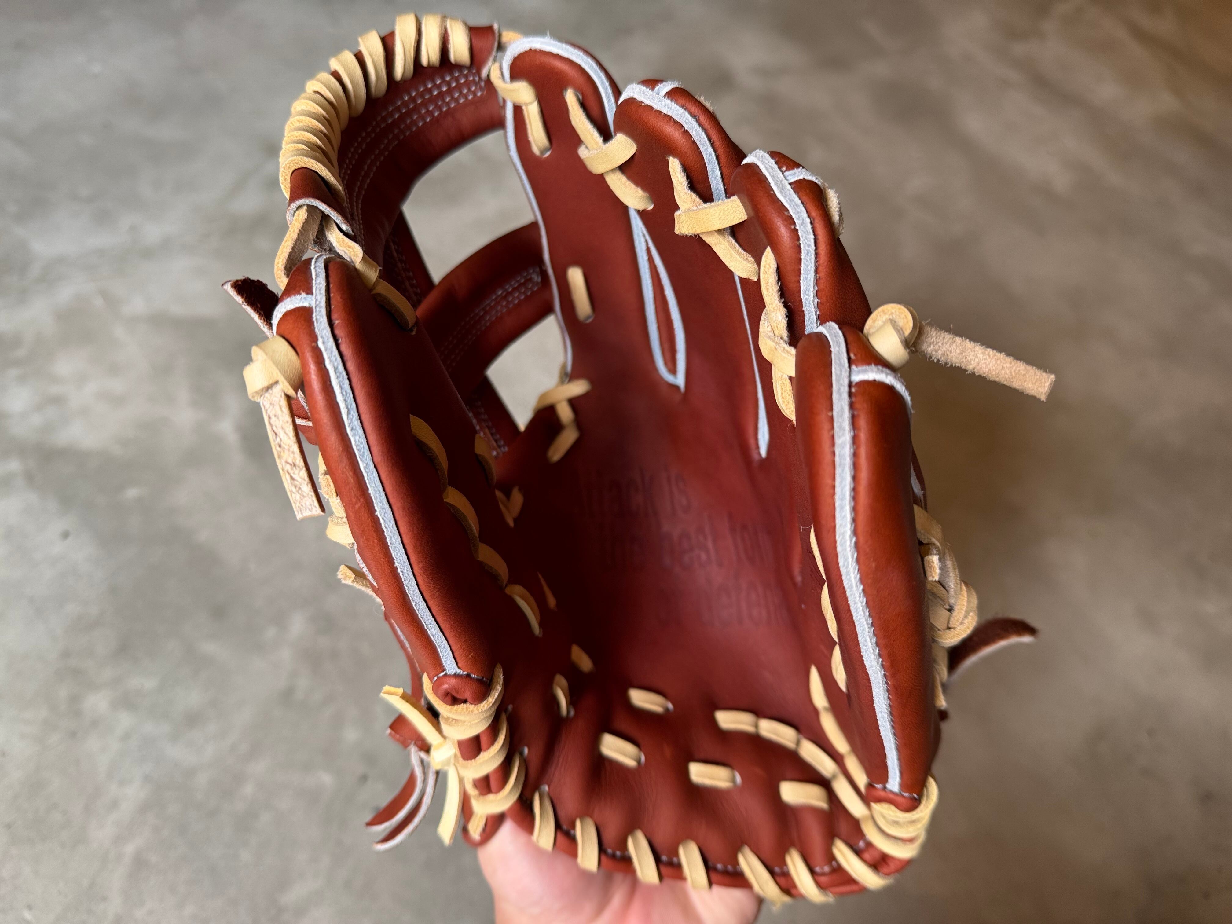 スペシャル平裏刻印入り 店舗別注モデル【D×M】硬式用グローブ 内野手