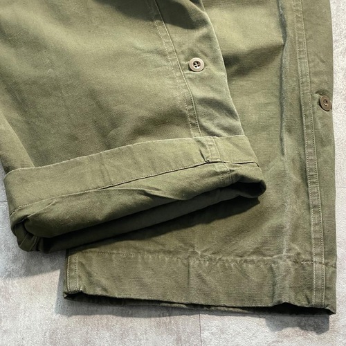 50s オランダ軍 実物 ダブルフェイス カーゴパンツ 82/85 w34 詳細写真5