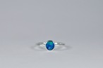 "Blue Moon" Austlaria Opal Ring size13号