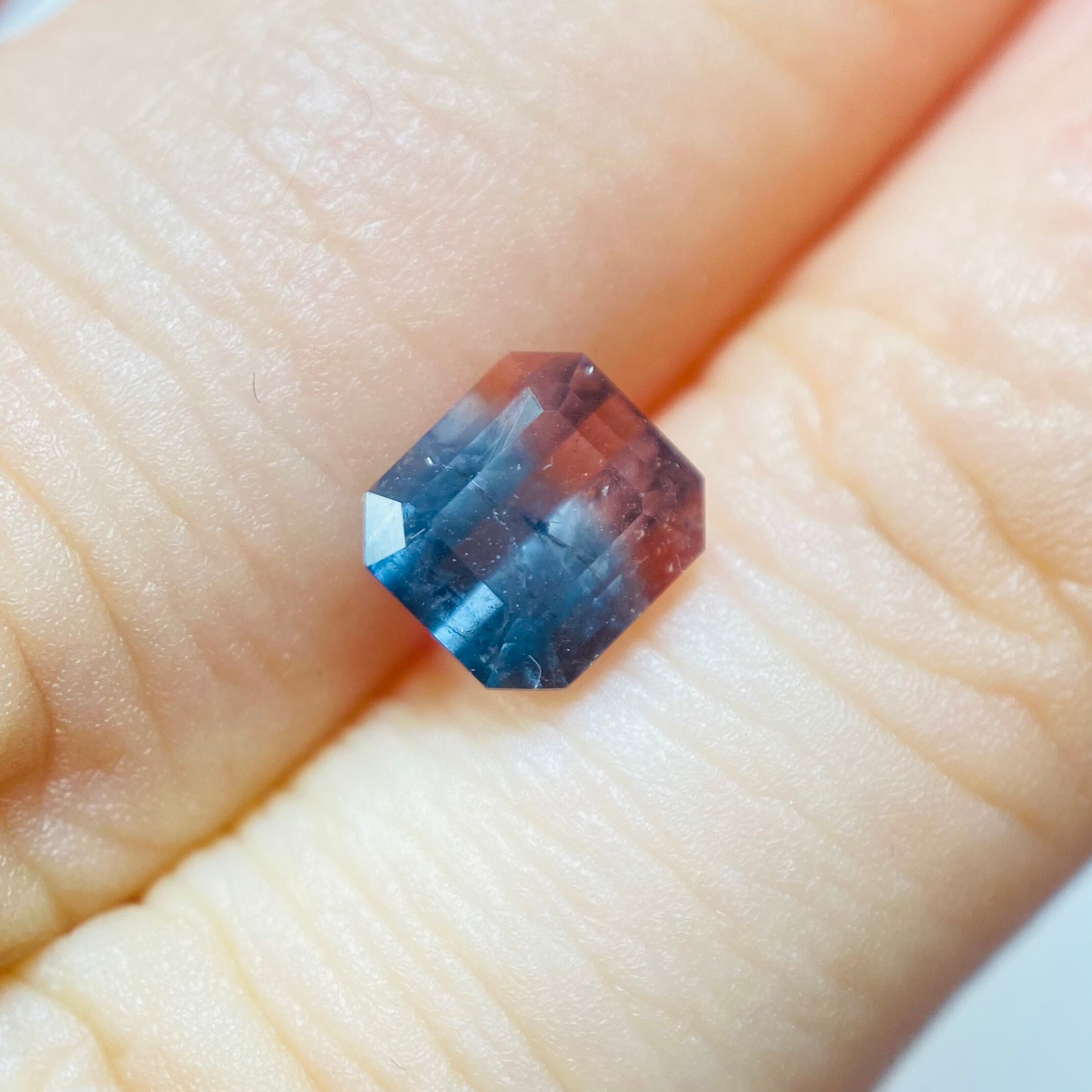 夕焼け黄昏時 バイカラートルマリン