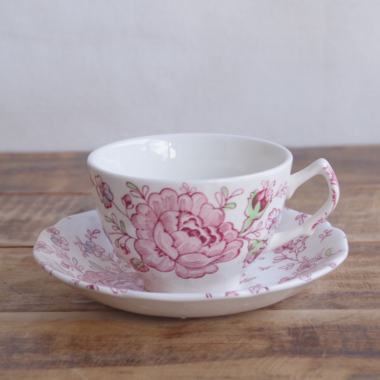 ジョンソンブラザーズ ローズチンツ ティーカップ&ソーサー
