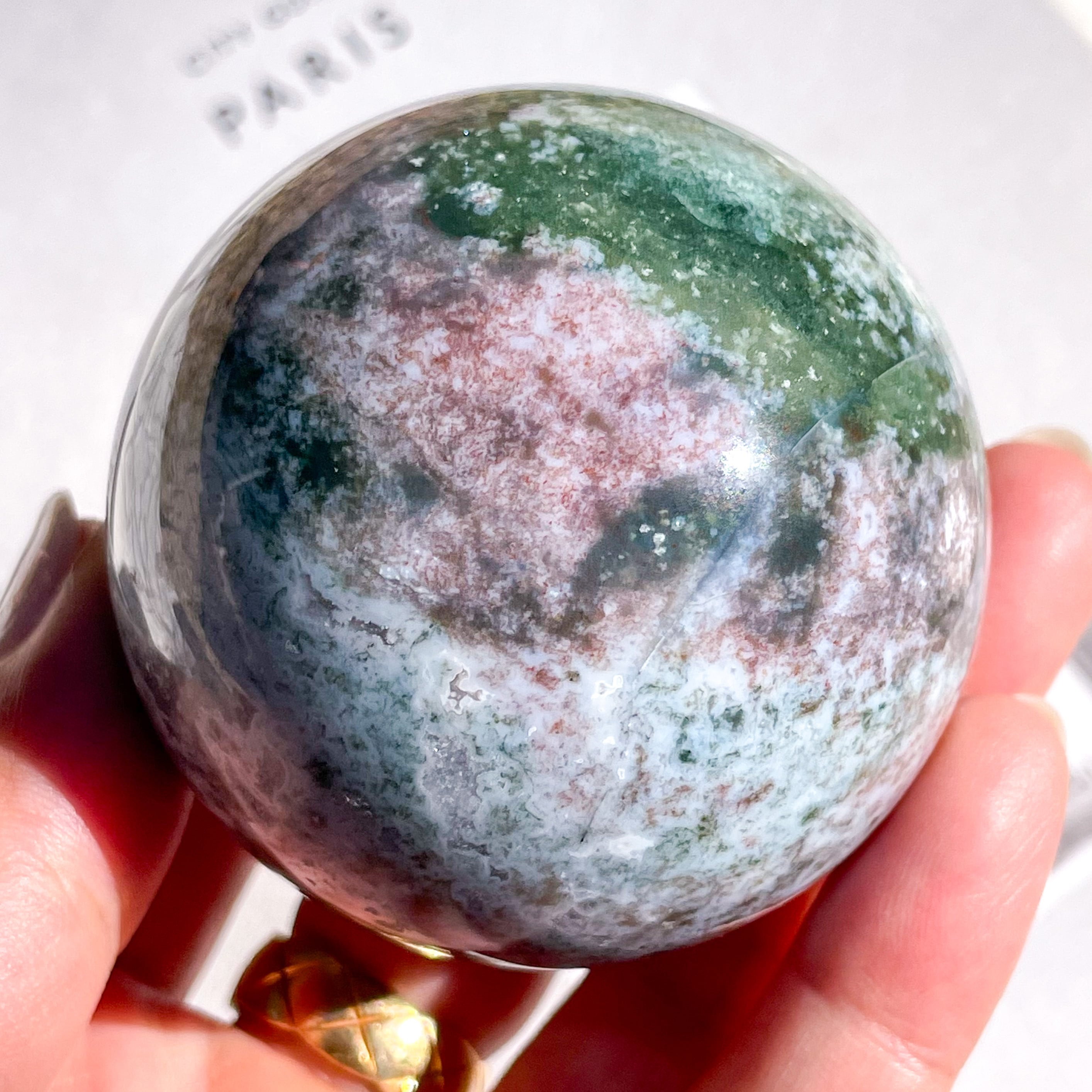 Planet (Ocean Jasper 5) ✧ オーシャンジャスパー | FLUXY - 天然石と