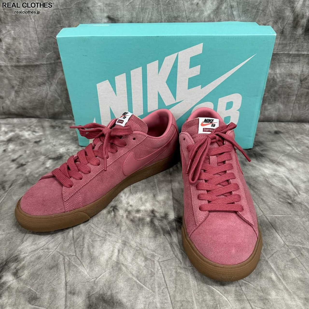 Supreme×NIKE/シュプリーム×ナイキ SB BLAZER LOW GT QS/ブレザー ロー 