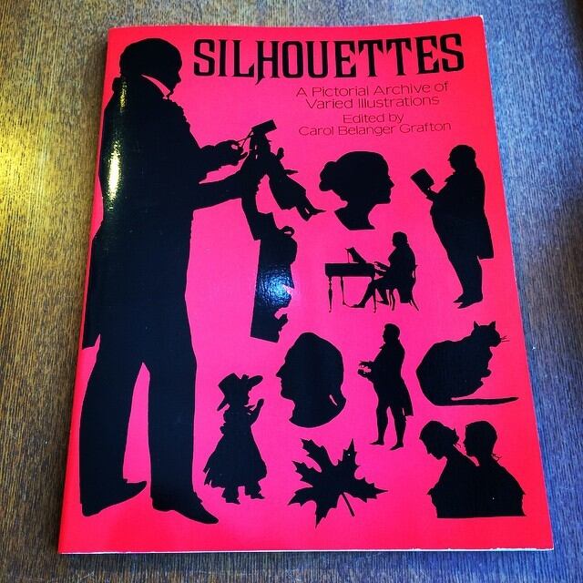 デザインの本「Silhouettes: A Pictorial Archive of Varied Illustrations」 - 画像1