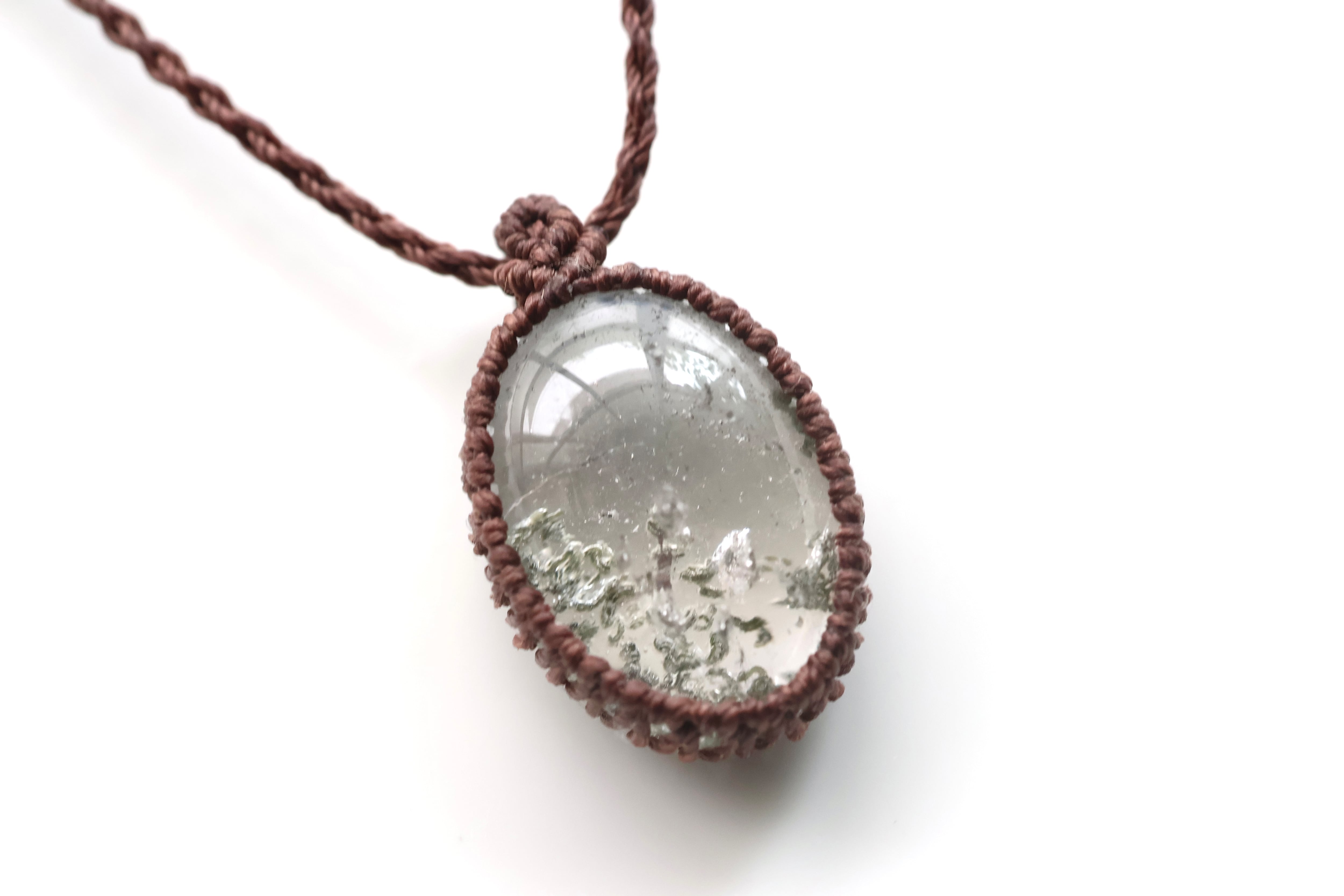 ヒマラヤ水晶ネックレス ガネーシュヒマール産 | 石垣島の夜光貝