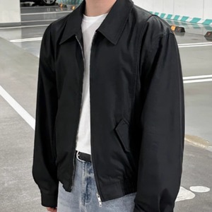 ハンサムショートラペルブルゾン　0852