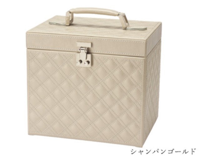 宝石箱Lサイズ  キルティング生地　SERENA COLLECTION　1個単位　AO-JB-9200