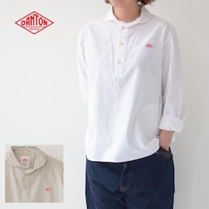 DANTON [ダントン] L/S OXFORD SHIRTS [JD-3564TRD]  長袖オックスフォードシャツ・ギンガムチェックシャツ・綿シャツ・長袖シャツ・レディース・女性用・婦人服・LADY'S [2022AW]