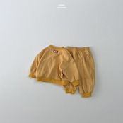 韓国子供服 / LINDO / ウィーアー 配色 セットアップ / 秋服 *XS~XL*