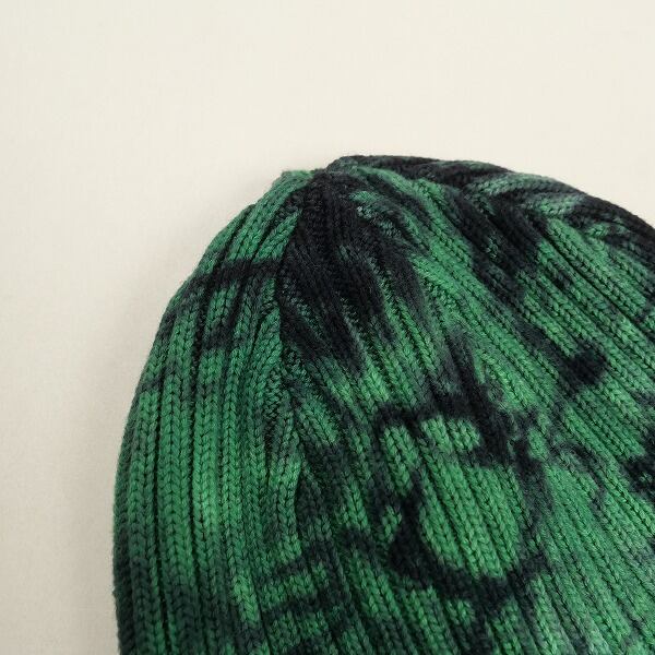 帽子 Supreme Overdyed Beanie Splatter Green Supreme Supreme