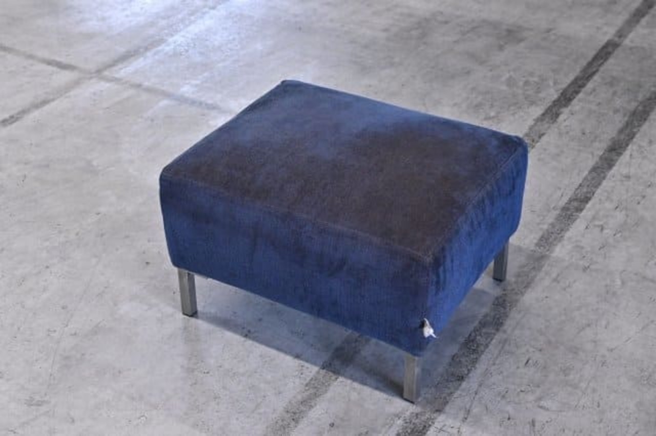 ACTUS取扱い eilersen 12万「MULTI-S FOOT STOOL/マルチフットスツール」オットマン MELLOW ファブリック アクタス アイラーセン デンマー【中古家具/中古インテリア/USED家具ユーズド家具/リサイクル】