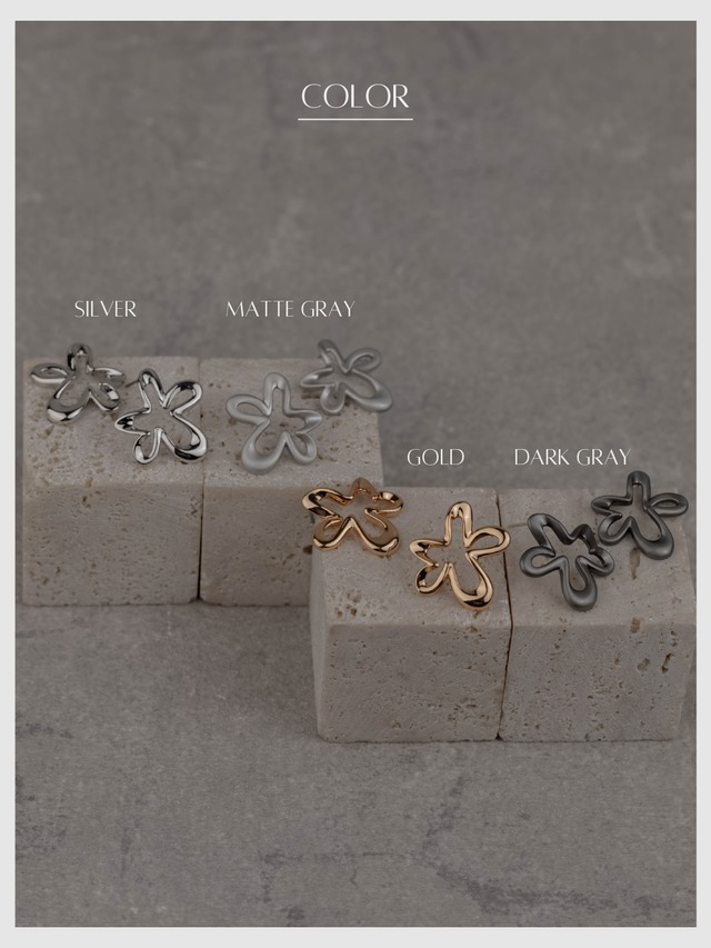 Pierce -Gold/Silver/Dark Gray/Matte Gray-