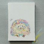 「かまってほしーなー」ハリネズミ