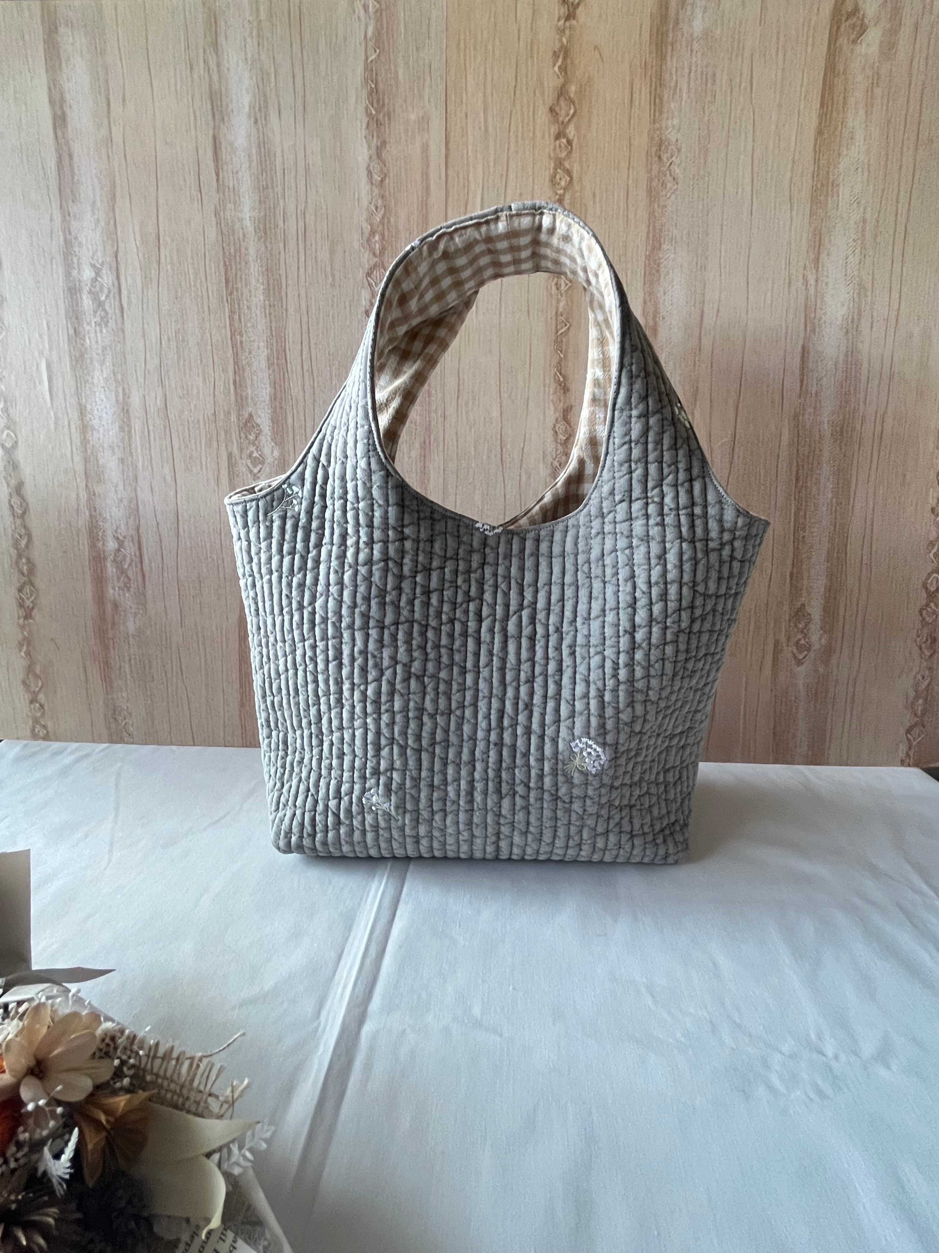 ヌビバッグ （かすみ草刺繍） トートバッグ | PAY ID