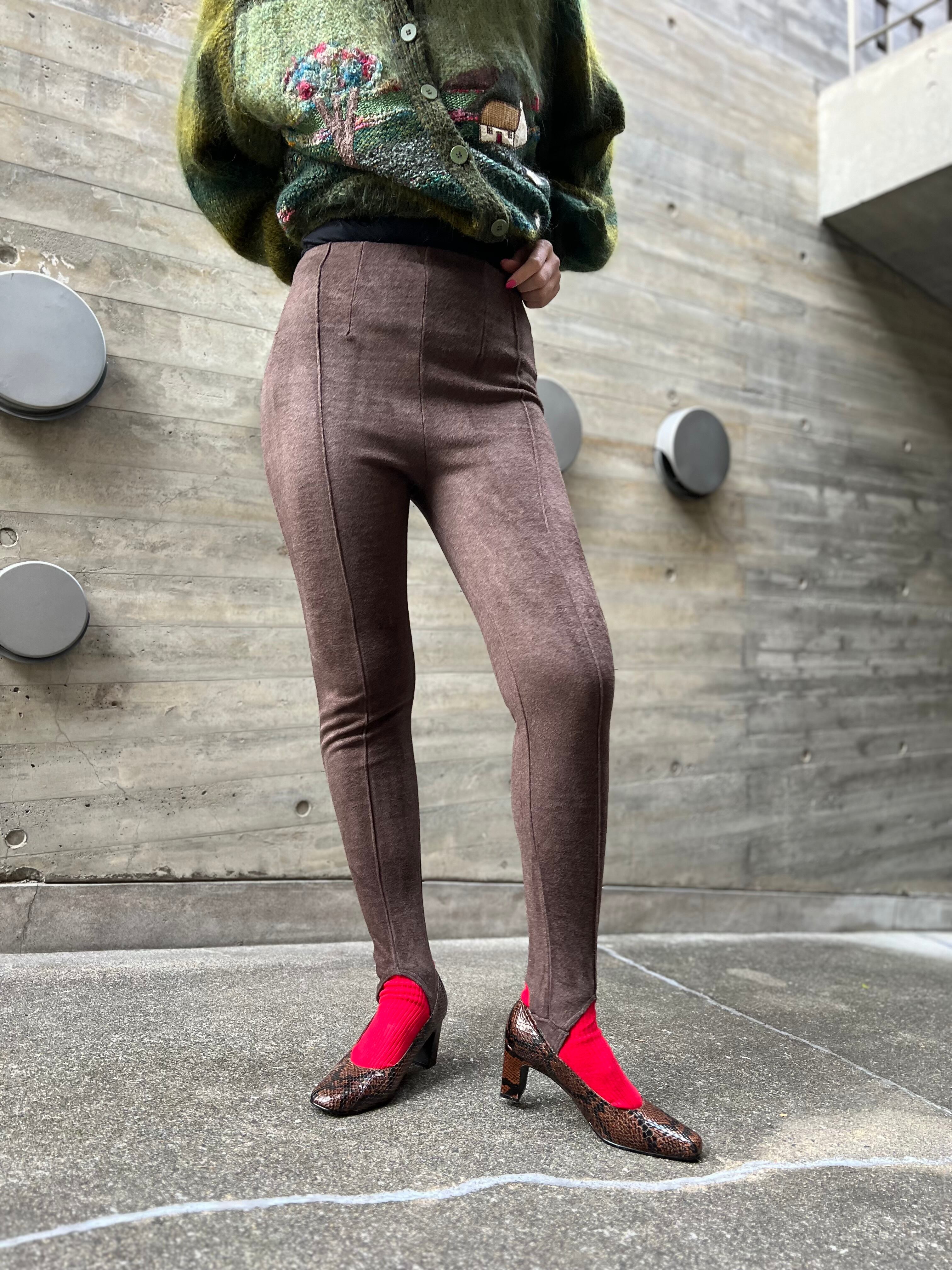 Vintage Mocha brown trenca pants ( ヴィンテージ モカブラウン