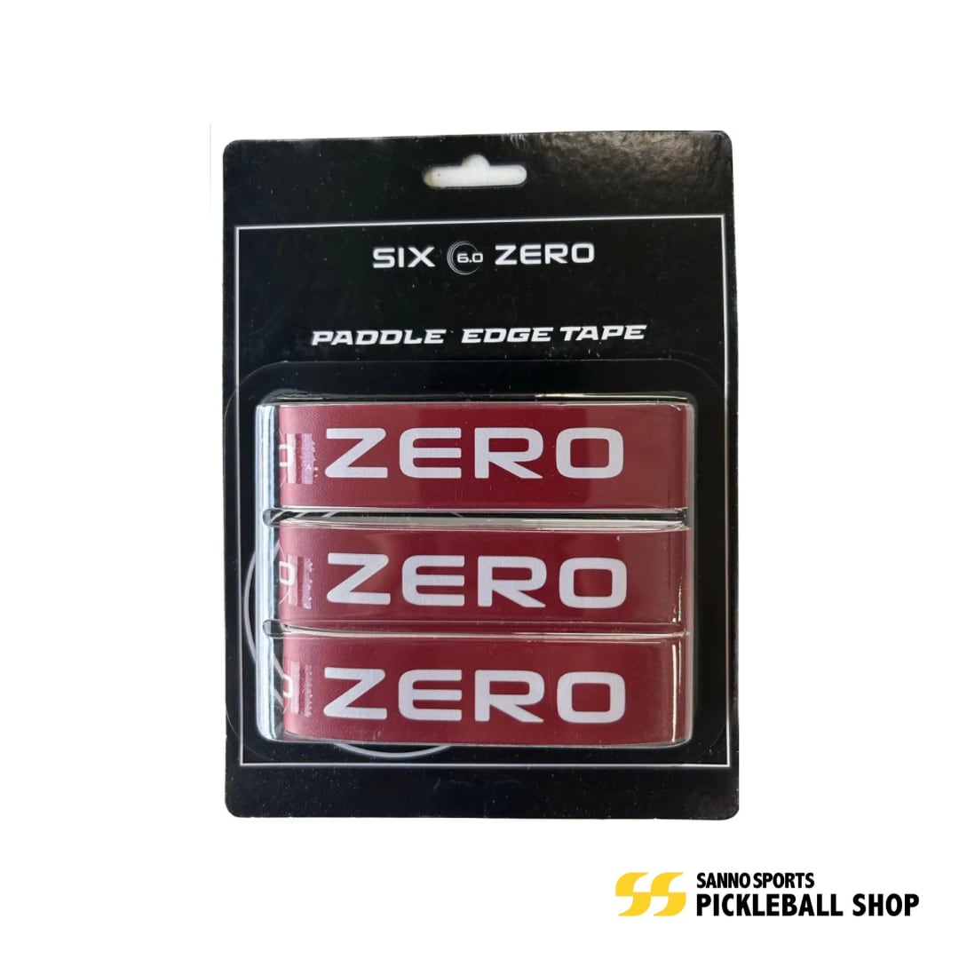 SIXZERO Professional Edgeguard Tape Ruby ピックルボールエッジガード