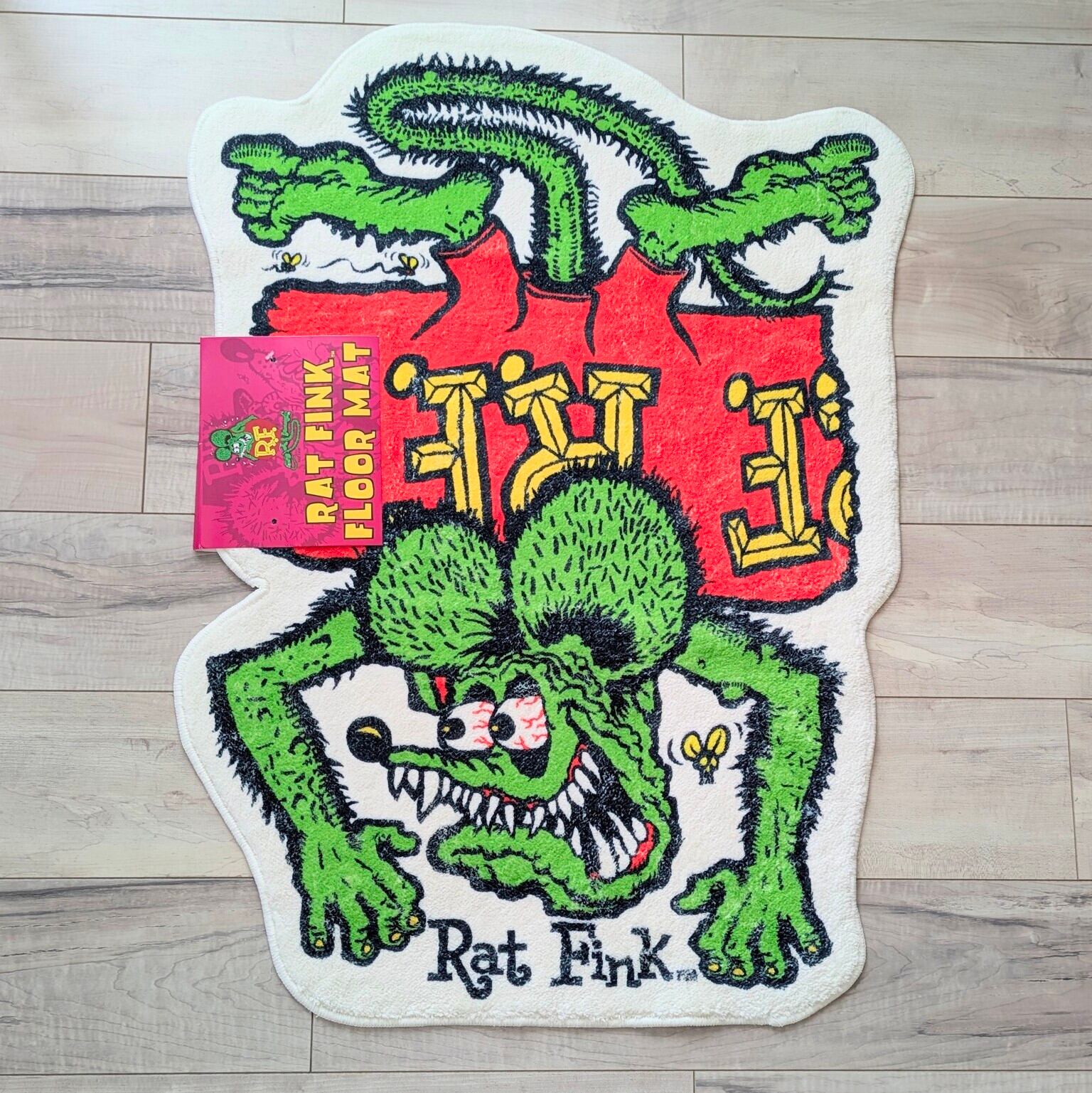 RATFINK（ ラットフィンク ） 】American FLOOR MAT ( 裏面滑り止め