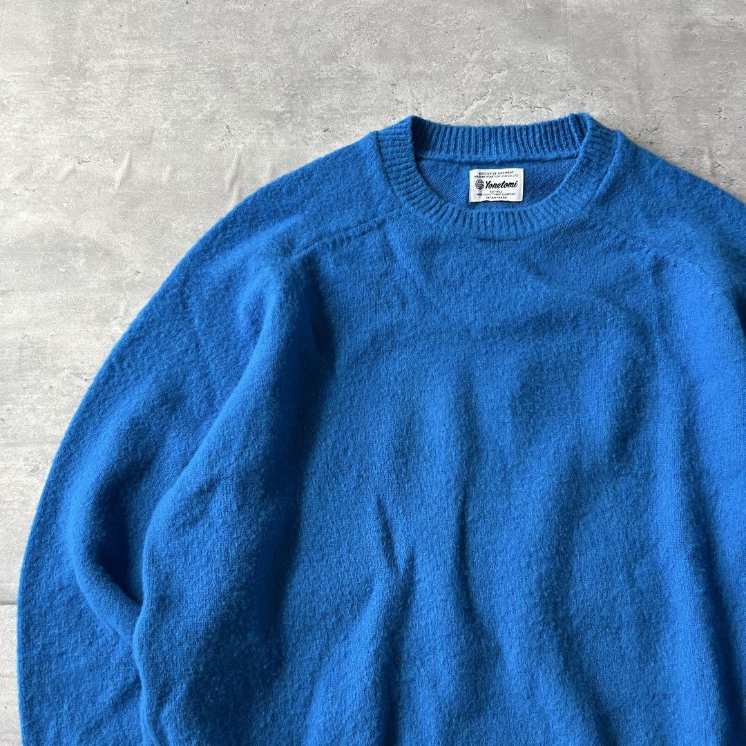 yonetomi ウェーブコットンニット プルオーバー WAVE COTTON KNIT